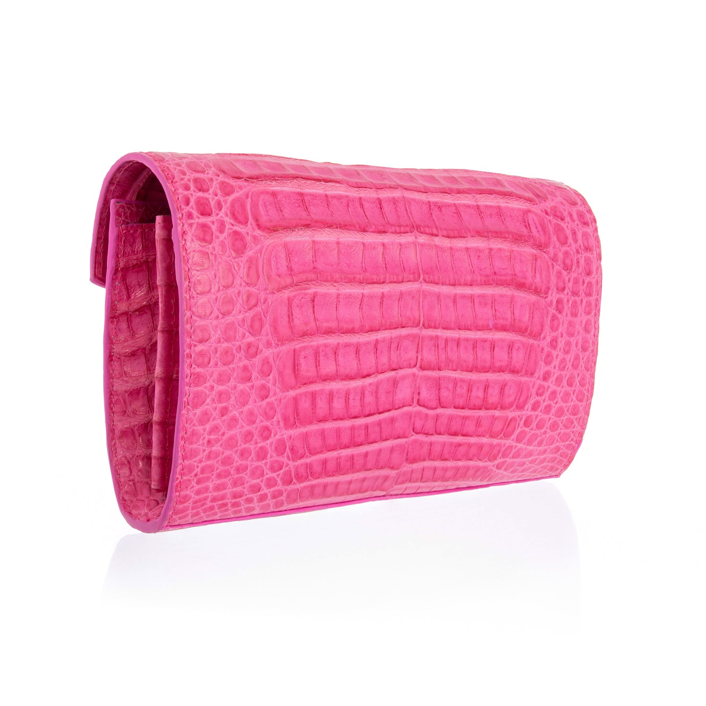 Envelope Clutch in Caiman