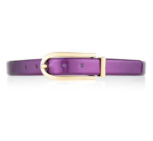 Women's Soft Patent Belt 25 MM