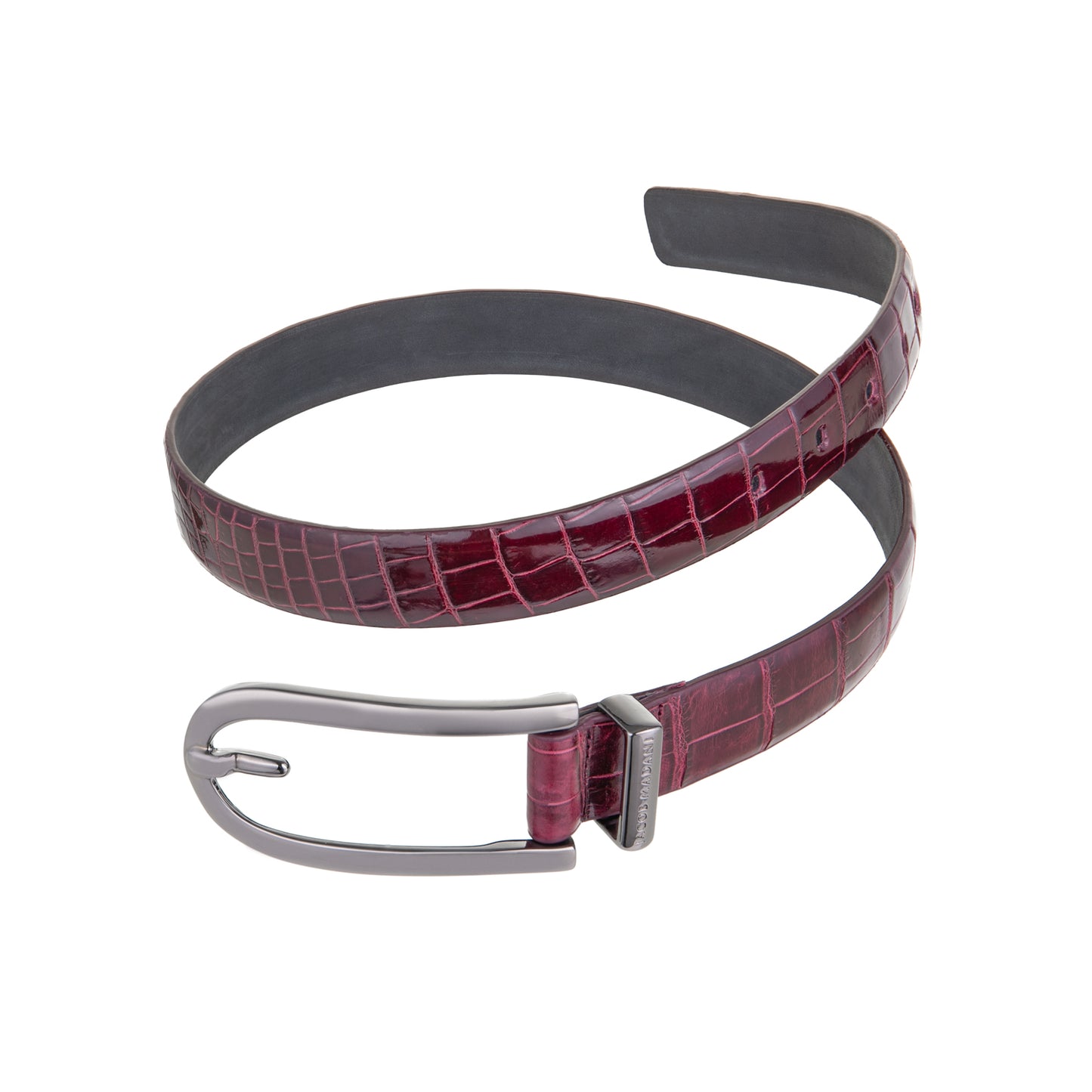 Women's Glazed Alligator Belt 25 MM