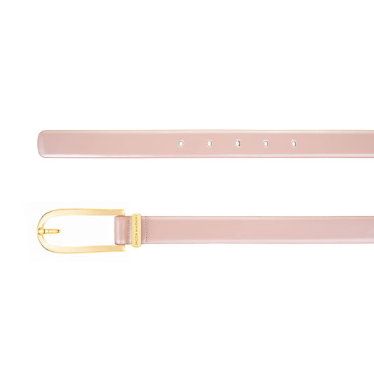 Women's Soft Patent Belt 25 MM