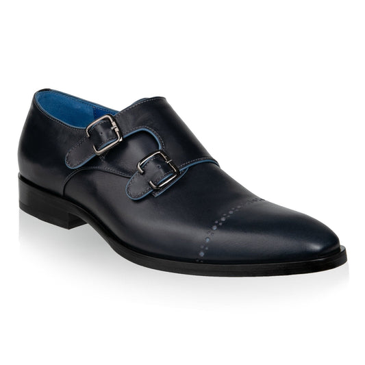 Cap-toe Double Monk