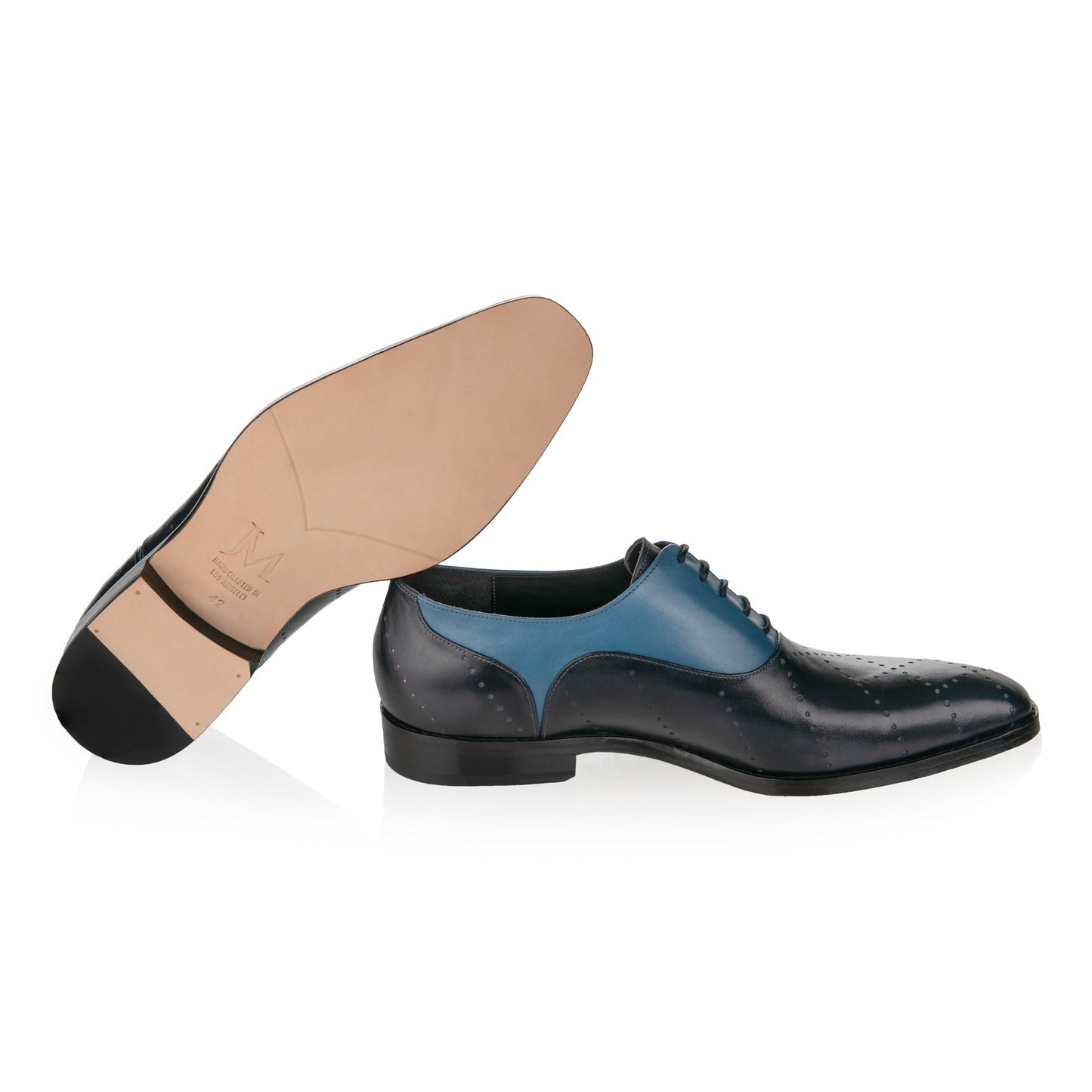 Perforated Detail Lace-up