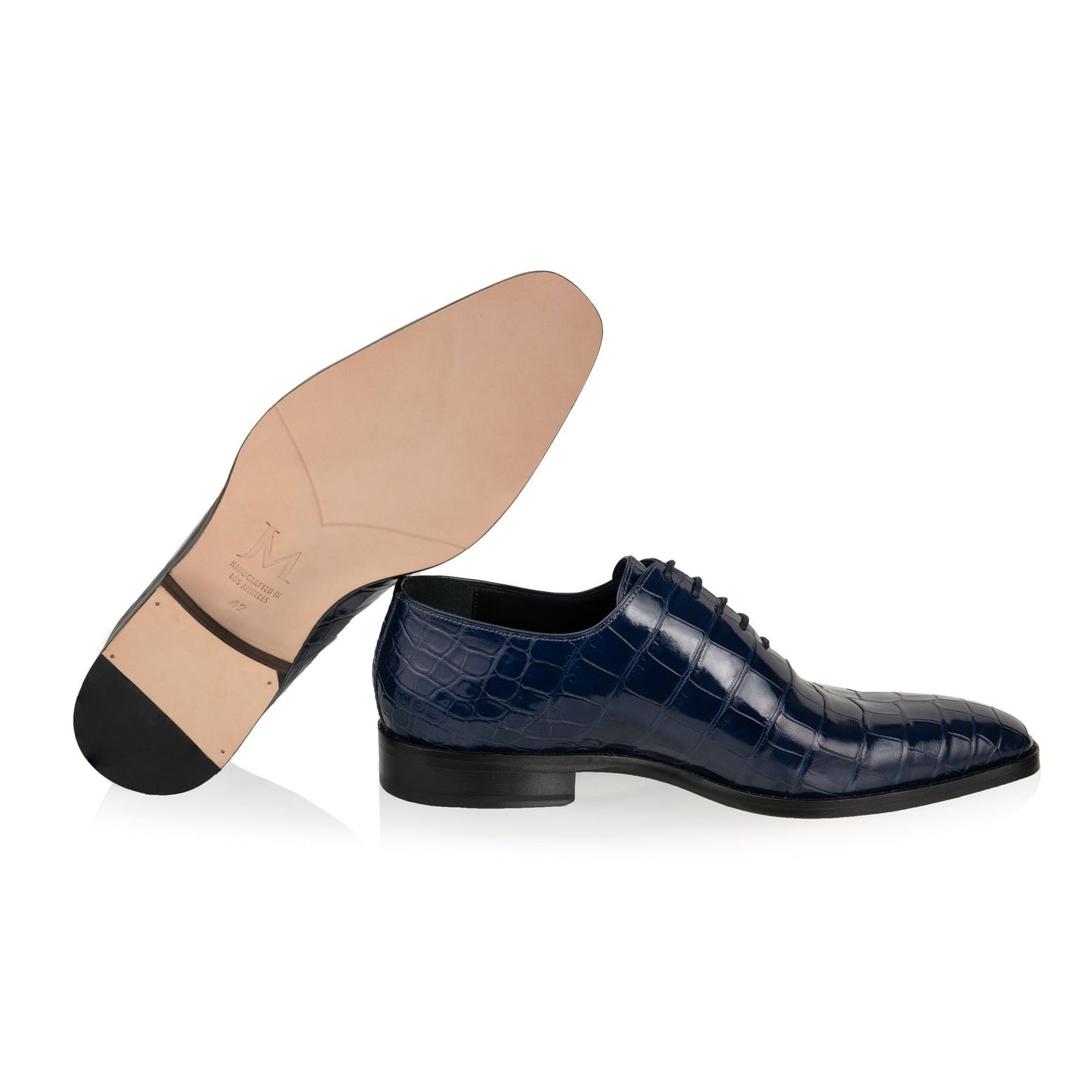 Wholecut Genuine Alligator Oxfords