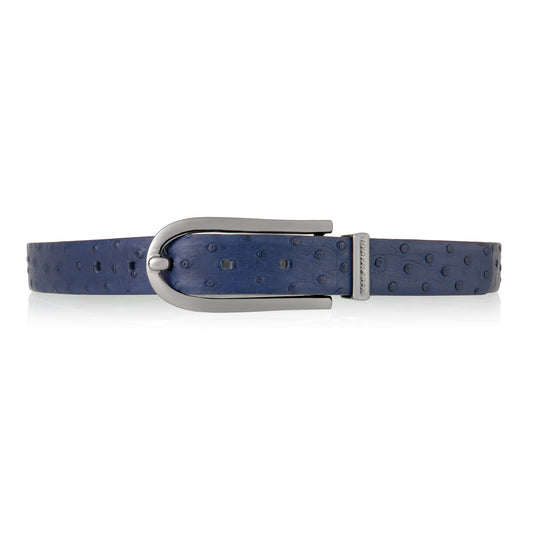 Women's Ostrich Belt 25 MM