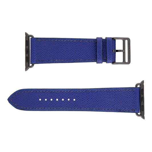 Caviar Blue Apple Watch Jacob Madani Strap