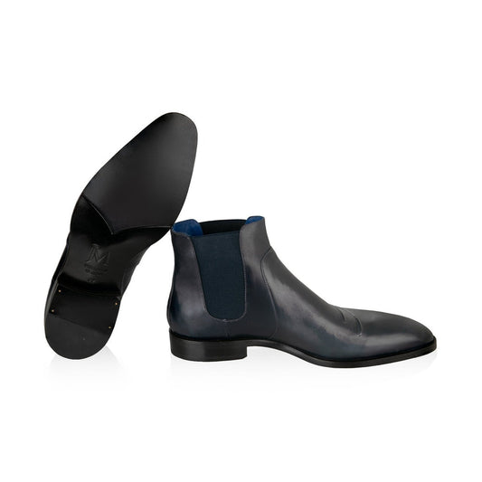 Double Stripe Chelsea Ankle Boots