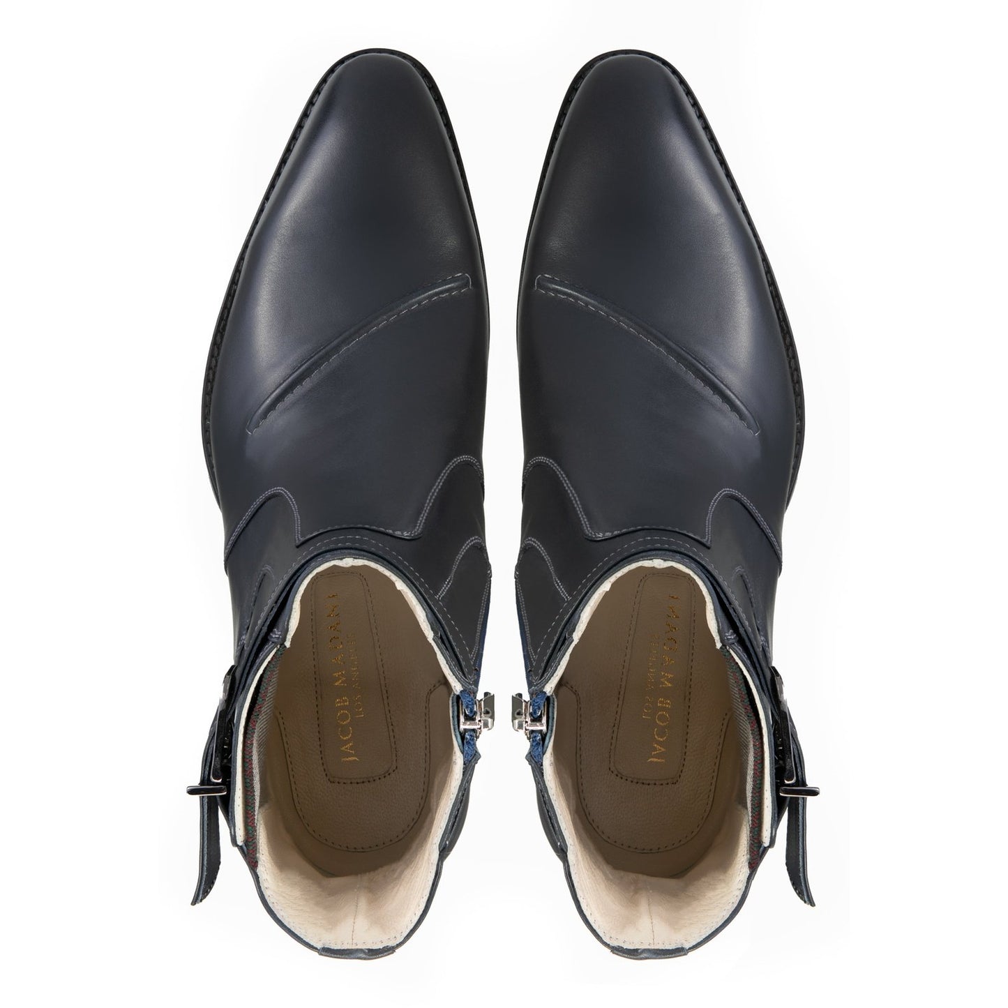 Wraparound Buckled Boots