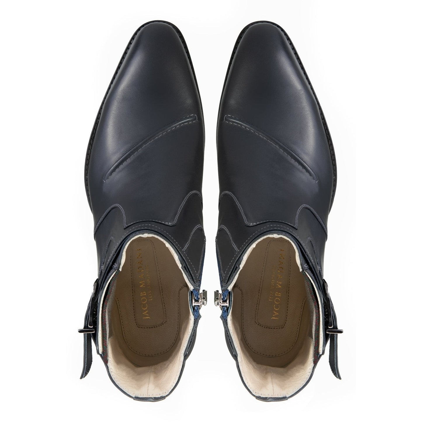 Wraparound Buckled Boots