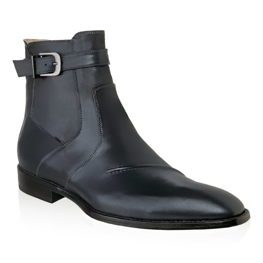 Wraparound Buckled Boots