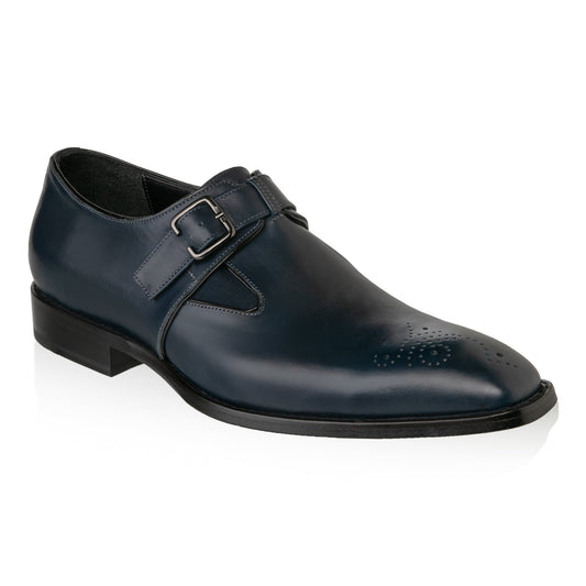 Medallion Toe Single Monk