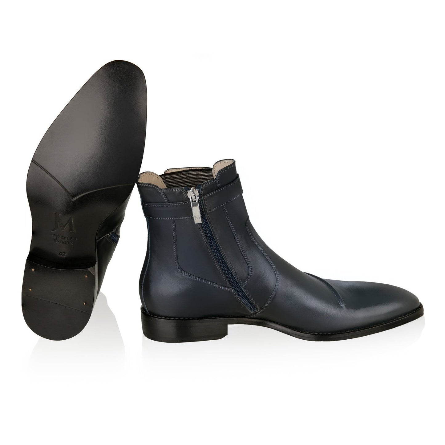 Wraparound Buckled Boots