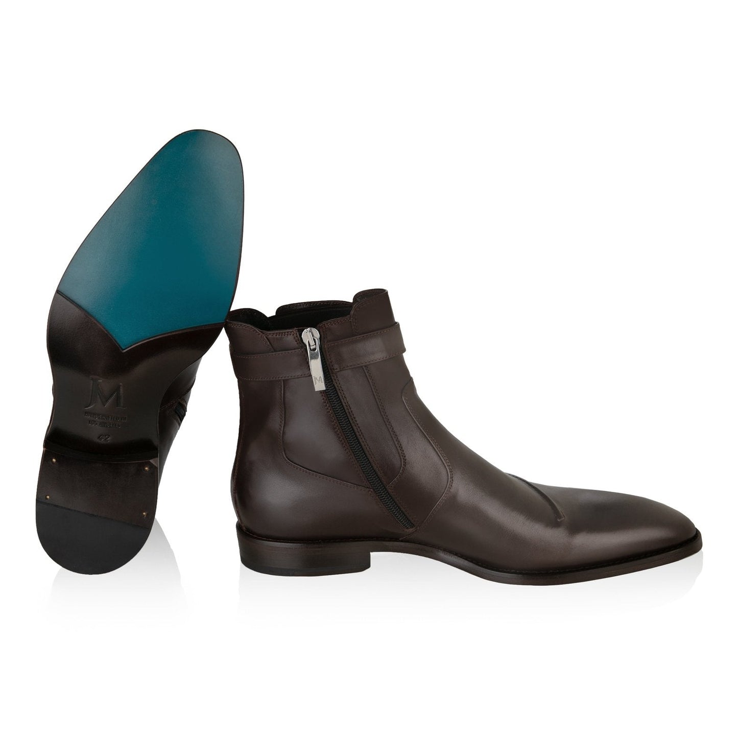 Wraparound Buckled Boots