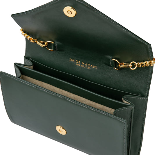 Envelope Clutch in supple leather