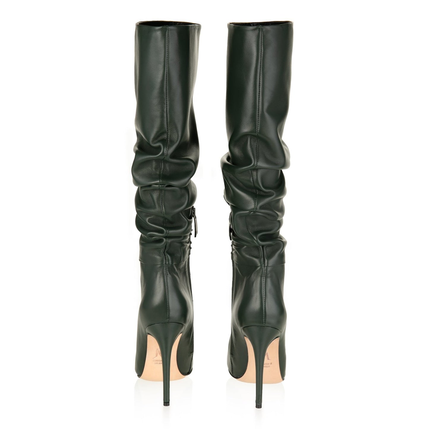 Pointed Slouchy Calf Boots