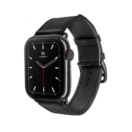 Black Apple Watch Jacob Madani Strap