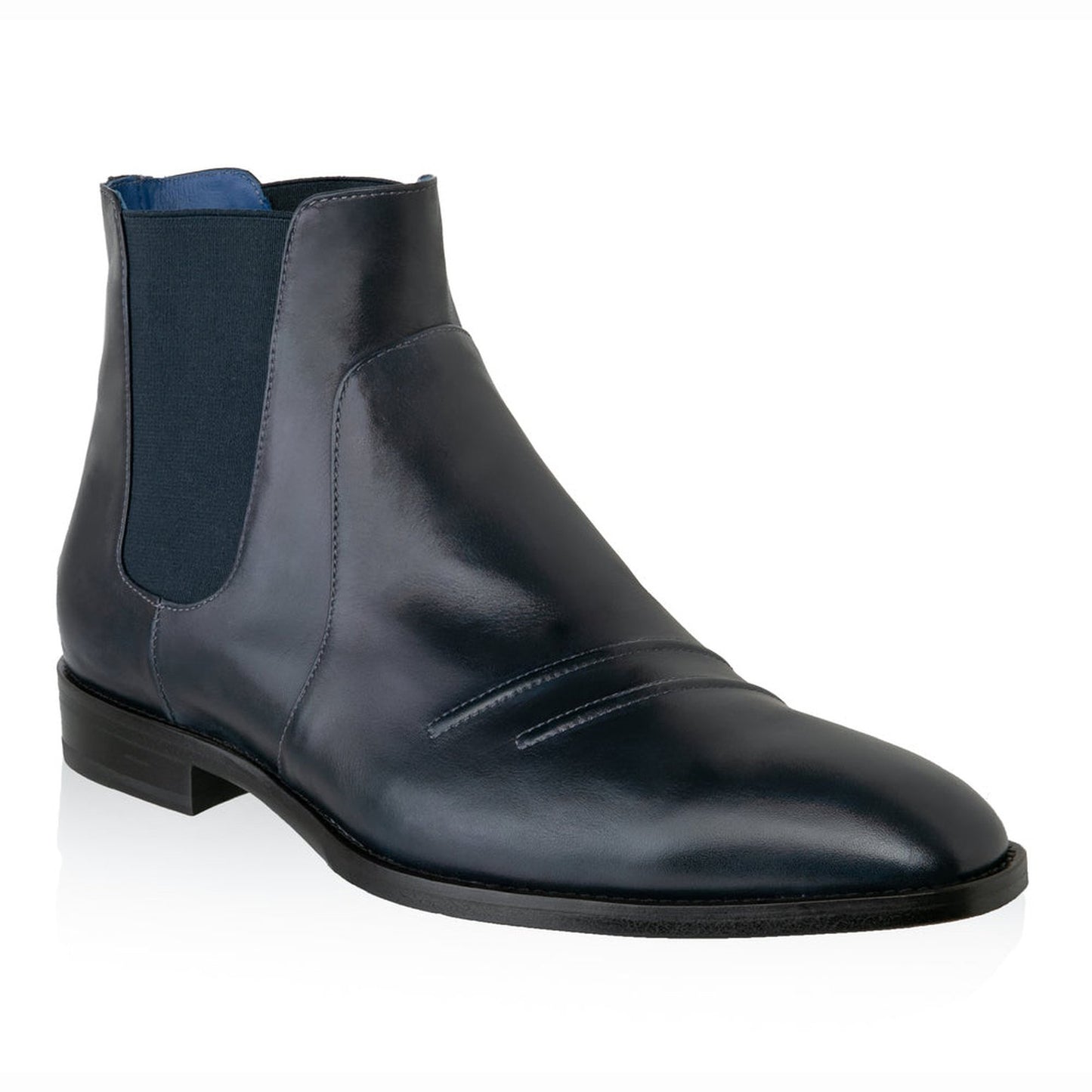 Double Stripe Chelsea Ankle Boots